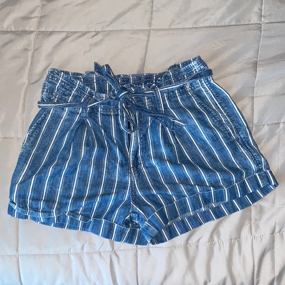 American Eagle Striped Shorts